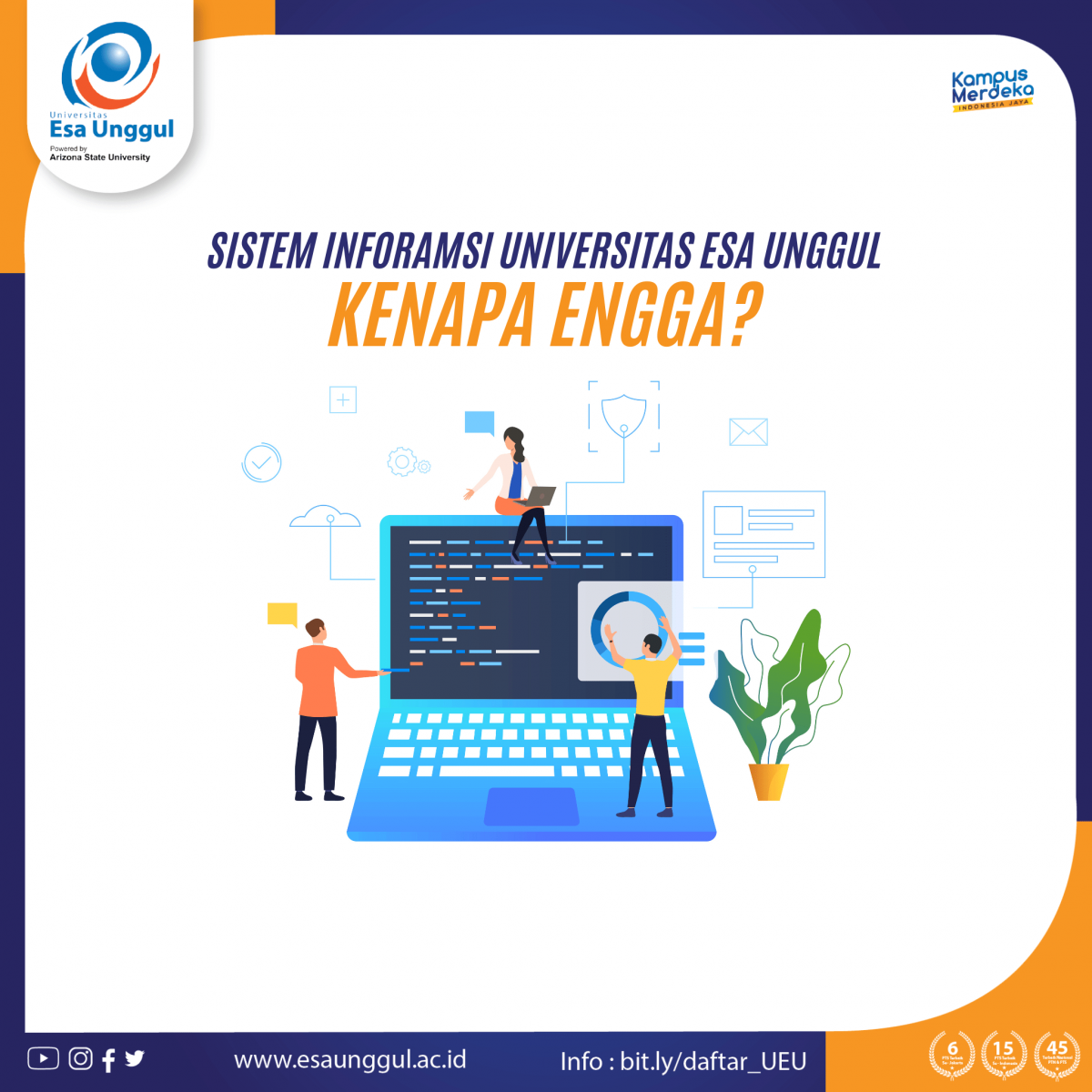 Jurusan Sistem Informasi Universitas Esa Unggul Kenapa Engga Fakultas Ilmu Komputer